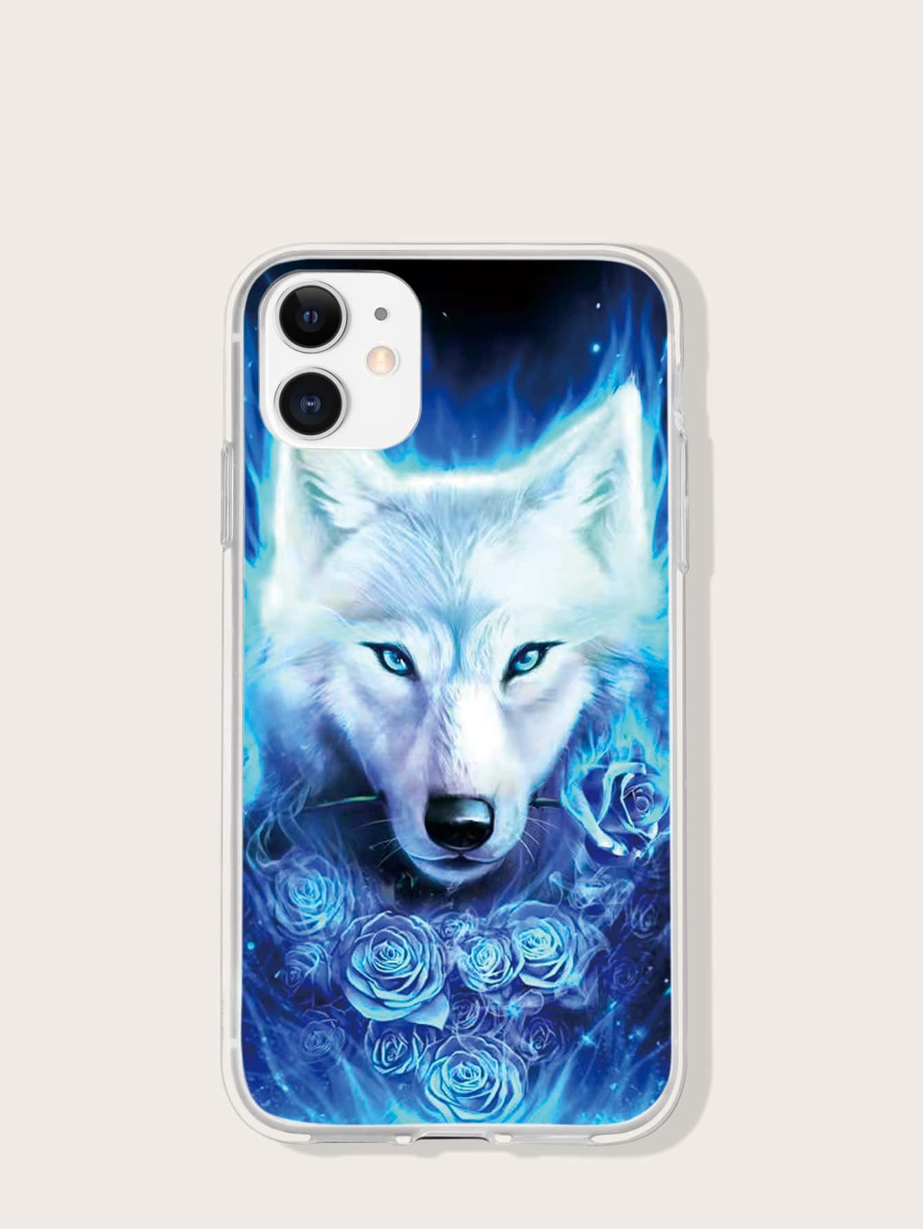 Etui na telefon z motywem wilka - Wielokolorowe - Zobacz 1