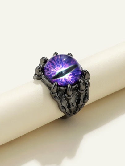 Fashionable and Popular Men Eye Pattern Ring Alloy for Jewelry Gift and for a Stylish Look