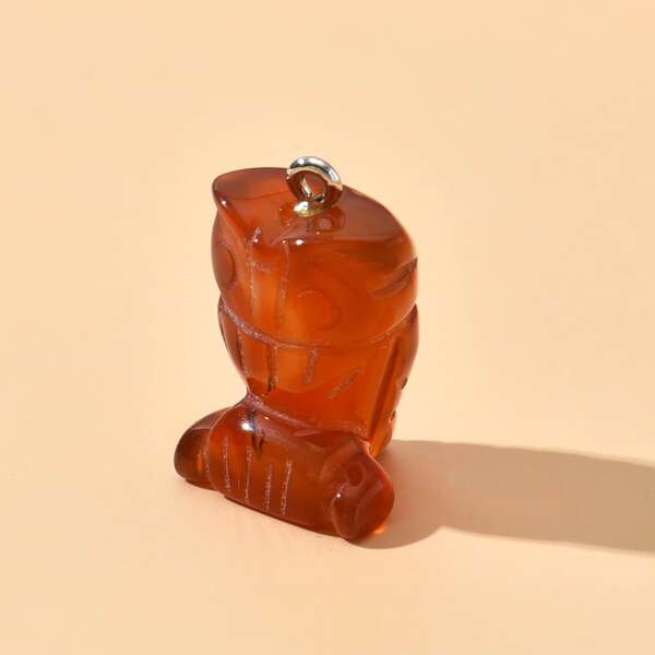 

1pc DIY Jewelry Pendant, Red