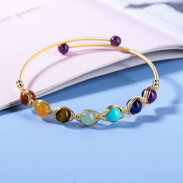 

Bead Decor Bracelet, Multicolor
