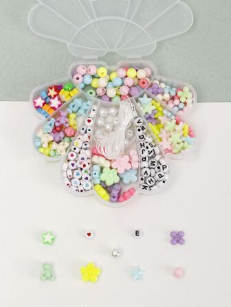 Niñas cuenta & con estrella Accesorio de joya DIY Conjunto