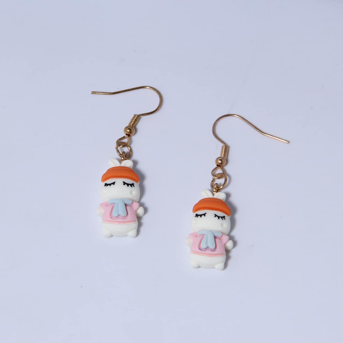 

Cartoon Drop Earrings, Multicolor