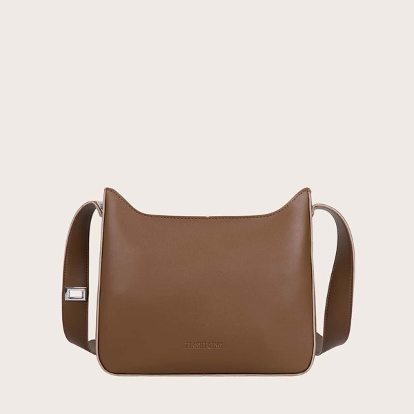 

Minimalist Shoulder Bag, Coffee brown