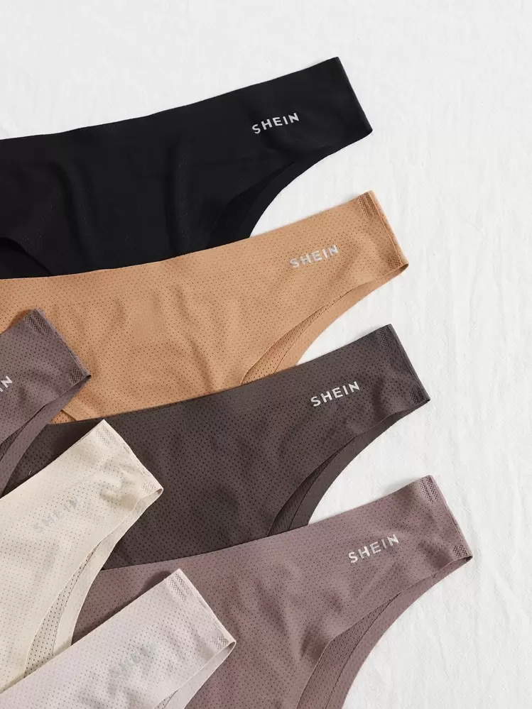 conjunto de calcinha sem costura de 7 pacotes - Multicolorido - Visão 4