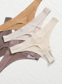 7packs No Show Sexy Panties Set - Multicolor - View 4
