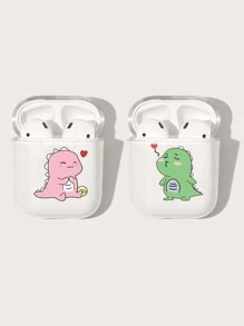 chiếc Cặp đôi Mô hình Khủng long Tương thích với AirPods - Nhiều màu - Xem 1