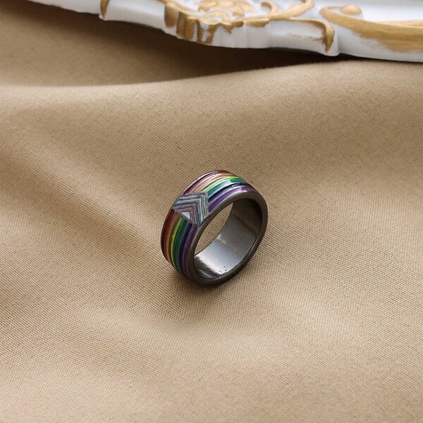 

Color Block Ring, Multicolor