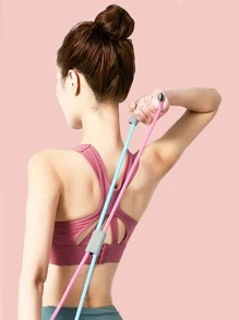 Pull Rope Muscle Training Resistance Band - Multicolor - View 1