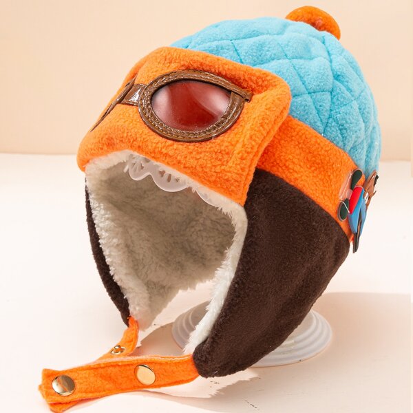 

Toddler Kids Aviator Hat, Multicolor