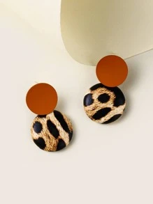 Leopard Pattern Earrings