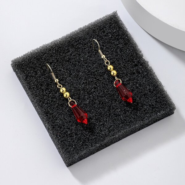 

Geo Decor Drop Earrings, Multicolor