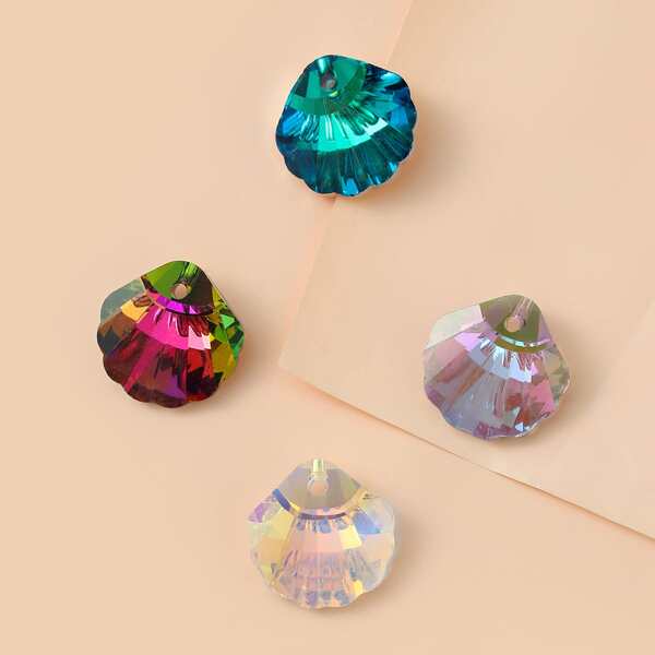 

4pcs Colorful DIY Jewelry Accessory, Multicolor