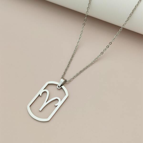 

Constellation Pendant Necklace, Silver