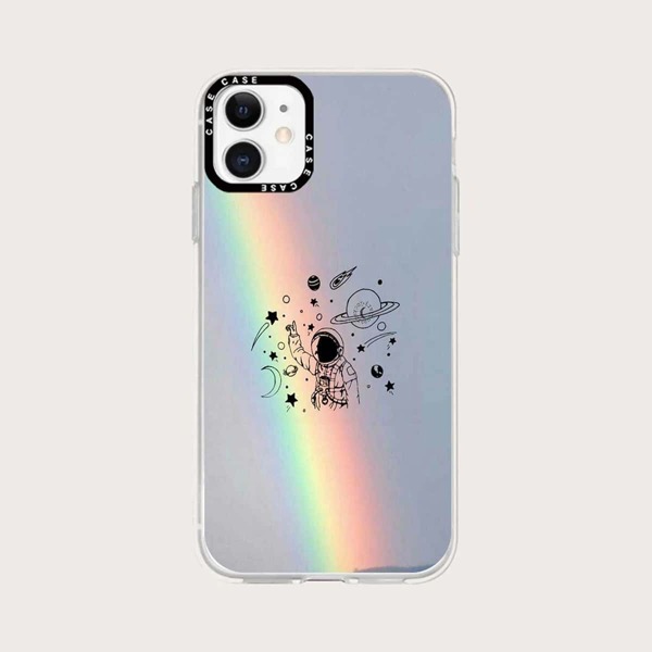

Astronaut Pattern Phone Case, Multicolor