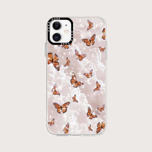 

Butterfly Painted Phone Case, Multicolor