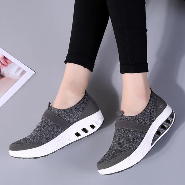 

Minimalist Slip On Sneakers, Dark grey
