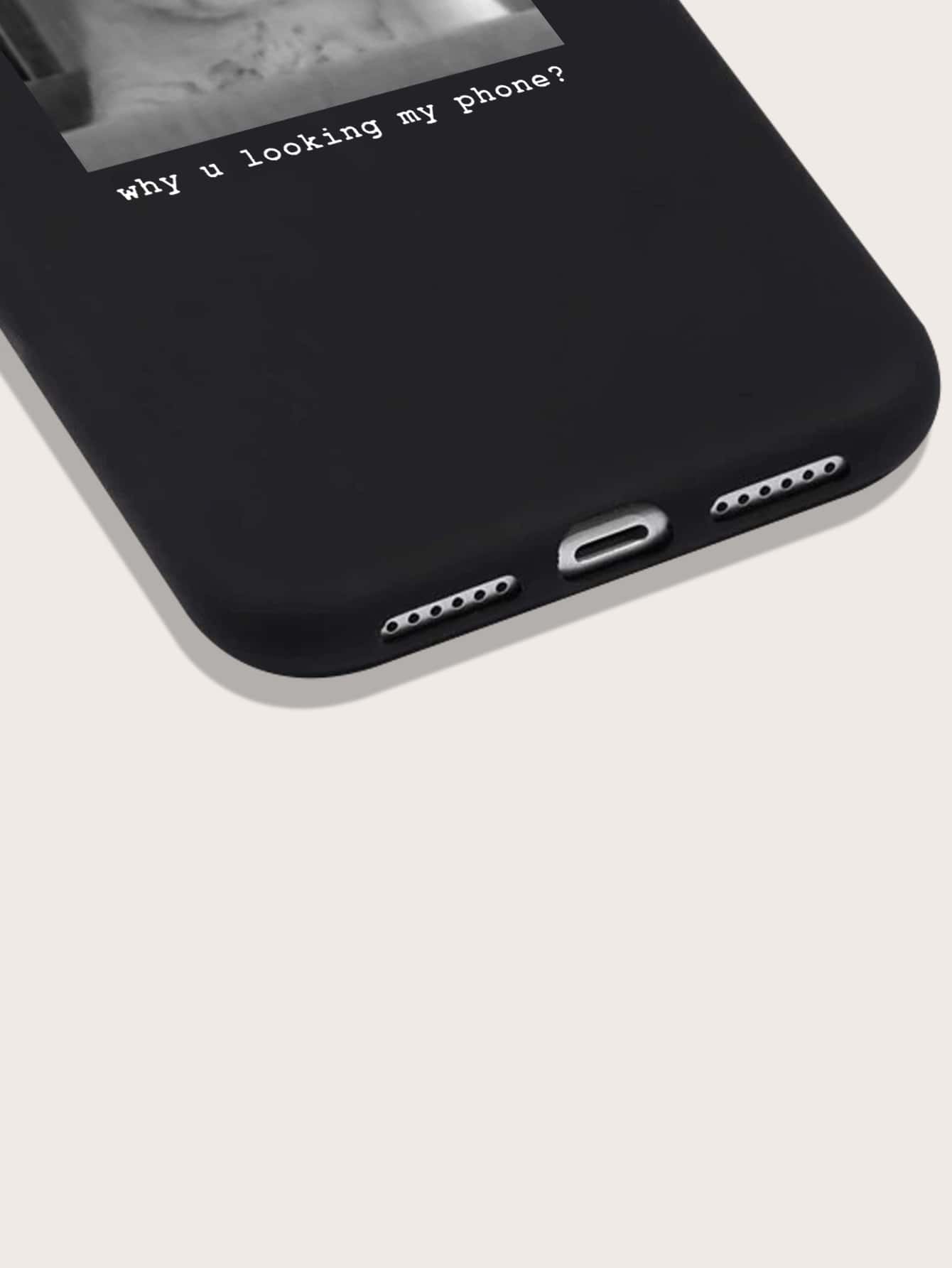 Funda de teléfono de gato genial compatible con iPhone 15/15Pro/15Plus/15Promax, resistente al agua, a los golpes y a los arañazos - Negro - Añade 3