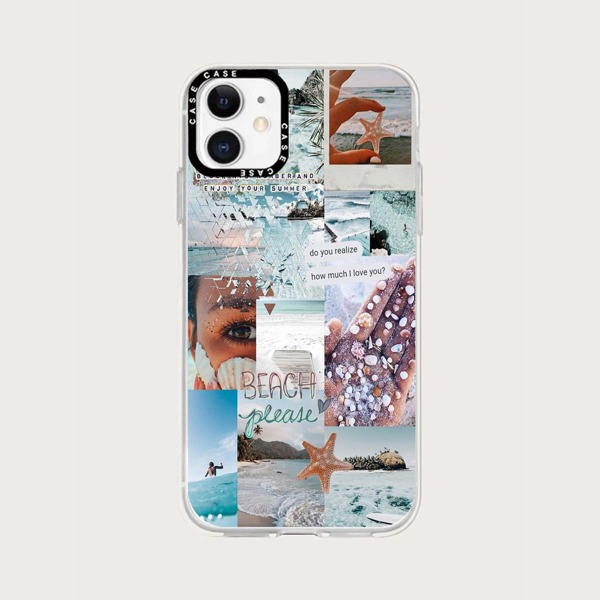 

Aesthetic Collage Phone Case, Multicolor