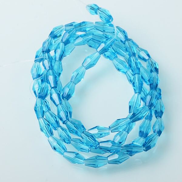 

Geometric Beaded DIY Jewelry Accessory, Cadet blue