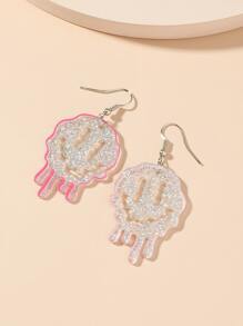 Halloween Ghost Drop Earrings - Multicolor - View 2