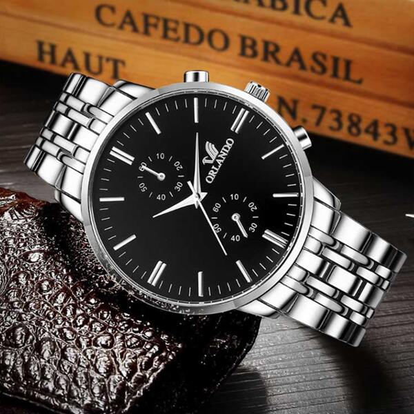 

Round Pointer Quartz Watch