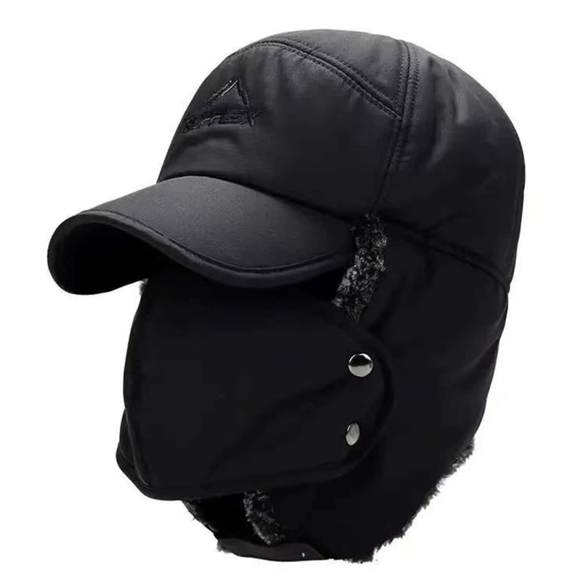 

Men Solid Hat, Black