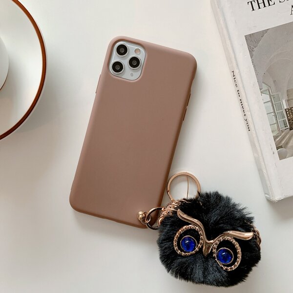 

Owl Pendant Phone Case, Purple