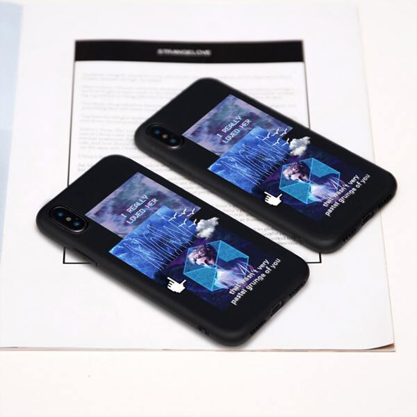 

Aesthetic Collage Phone Case, Multicolor