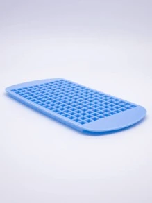 1pc Silicone Mini Ice Cube Tray, 160 Grids Ice Mold, Easy Release Small Ice Cubes, For Cooling Milk Tea Coffee, Kitchen Tool Stackable Ice Tray