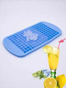 1pc Silicone Mini Ice Cube Tray, 160 Grids Ice Mold, Easy Release Small Ice Cubes, For Cooling Milk Tea Coffee, Kitchen Tool Stackable Ice Tray