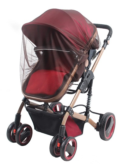 Plain Baby Stroller Mosquito Net