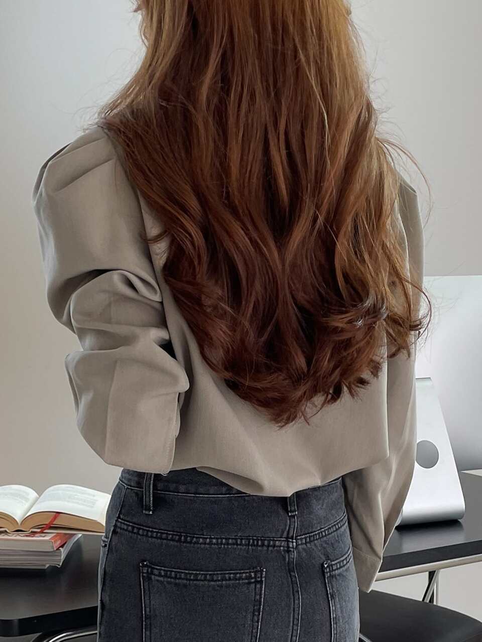 Solid Puff Sleeve Shirt