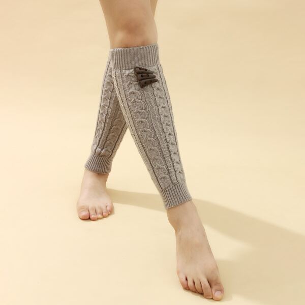 

Solid Leg Warmers, Grey