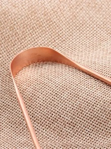 1pc Tongue Cleaner - Rose Gold - View 6