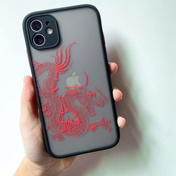 

Chinese Dragon Phone Case, Red