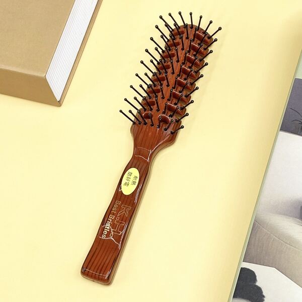 

1pc Hair Brush, Burgundy