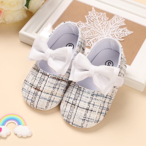 

Baby Bow Decor Mary Janes, Multicolor