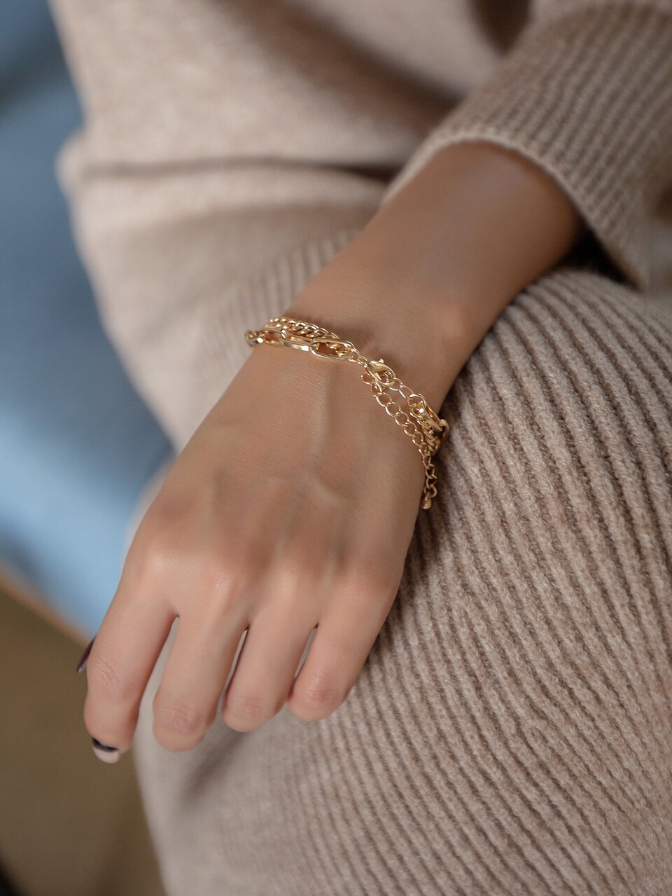 Minimalist Layered Bracelet