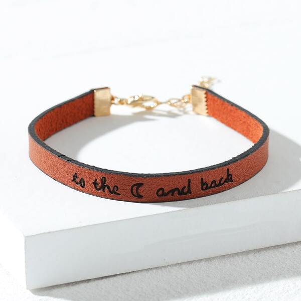 

Letter Detail Bracelet, Multicolor