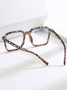 Leopard Pattern Eyeglasses - Multicolor - View 4