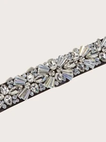 Rhinestone Decor Belt