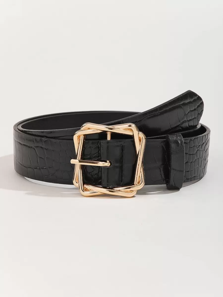 極簡風格搭扣腰帶帶打孔機 - 黑色 - 查看 1