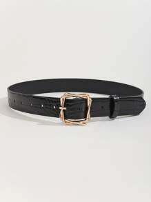 極簡風格搭扣腰帶帶打孔機 - 黑色 - 查看 2