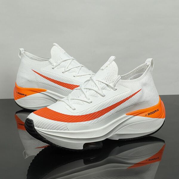 

Men Colorblock Lace-up Front Running Shoes, Multicolor