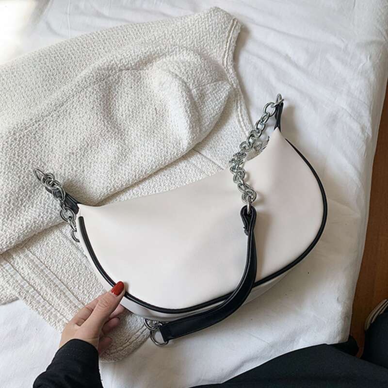 

Minimalist Crossbody Bag, White