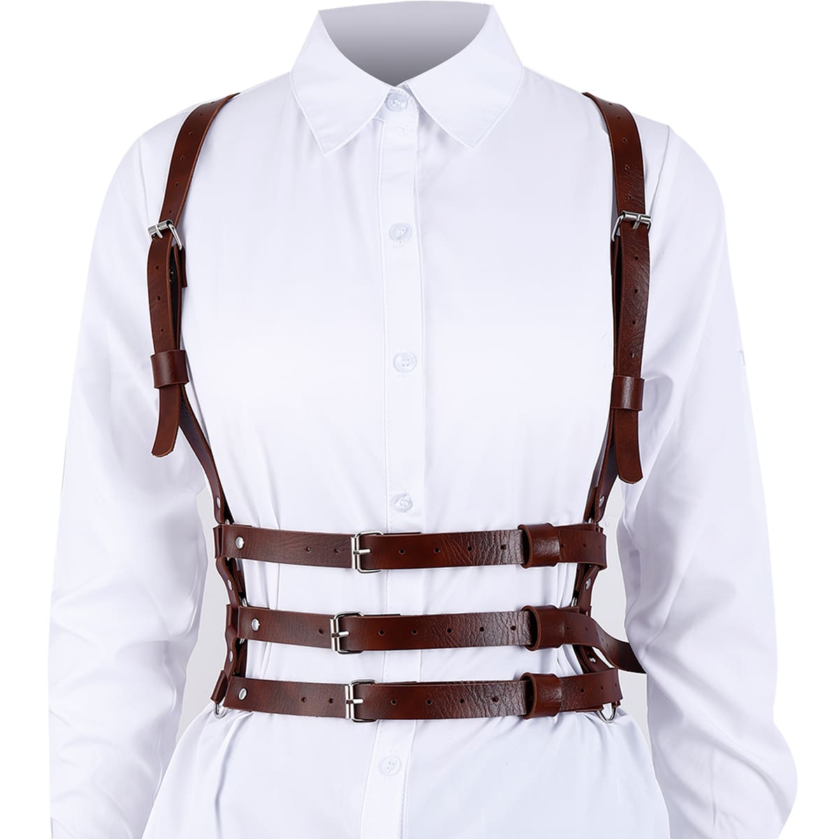 минималистичный Портупея с дыроколом