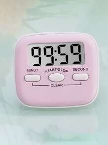 Bộ hẹn giờ đồ họa bếp 1pc - Hồng - Xem 2