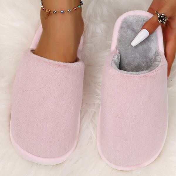 

Minimalist Home Slippers, Pink