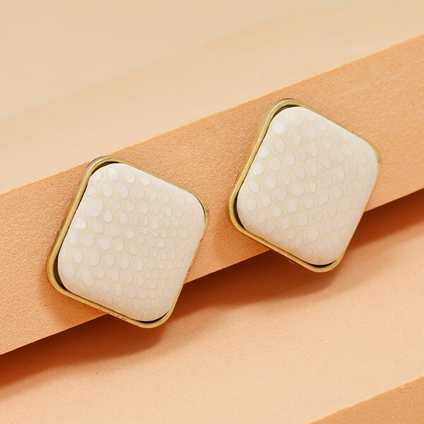 

Geometric Stud Earrings, Multicolor