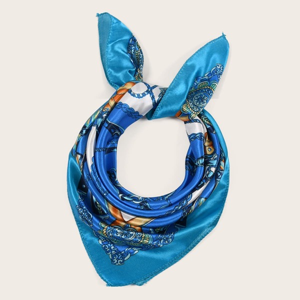 

Chain Print Bandana, Multicolor